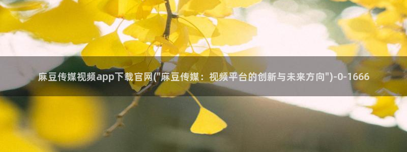 麻豆 高清视频：麻豆传媒视频app下载官网(\